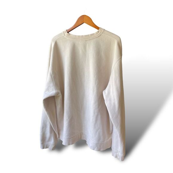 Vintage Timberland Embroidered Crewneck Sweatshirt Men’s 2XL White Pullover - Picture 3 of 3